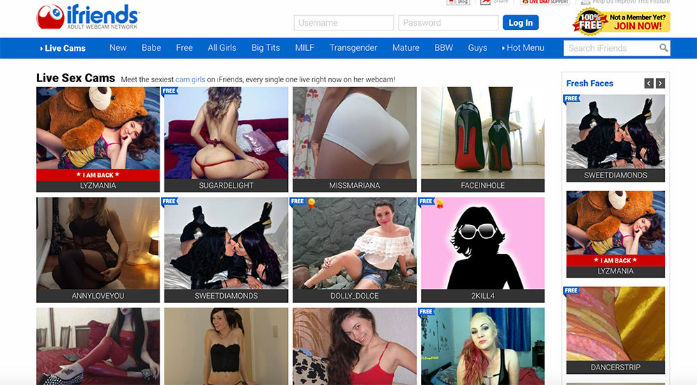 ifriends screenshot